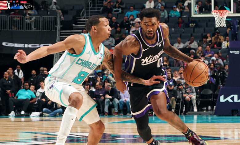 Sacramento kings vs charlotte hornets match player stats