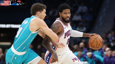 76ers vs charlotte hornets match player stats