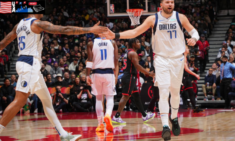 Dallas mavericks vs toronto raptors match player stats