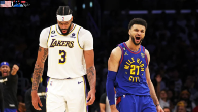 Lakers vs denver nuggets stats