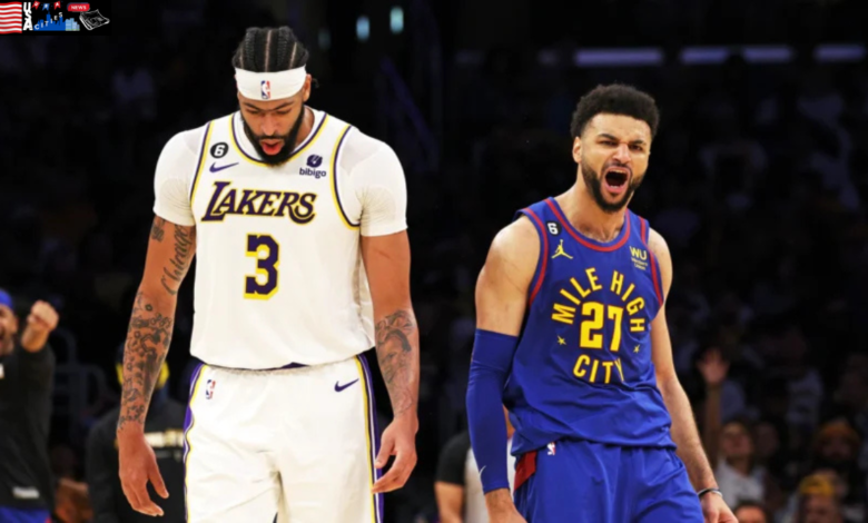 Lakers vs denver nuggets stats