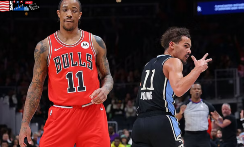 Atlanta hawks vs chicago bulls match player stats