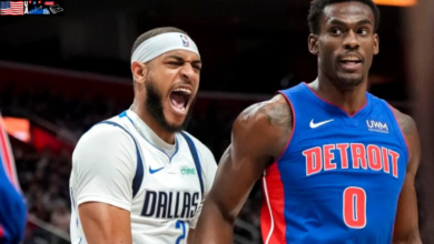 Detroit pistons vs dallas mavericks match player stats