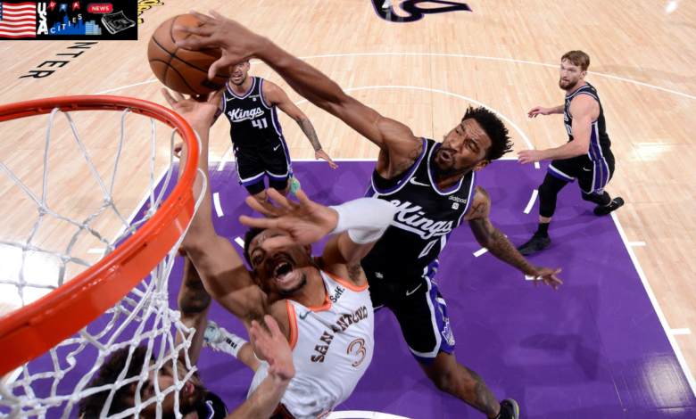 Sacramento kings vs san antonio spurs match player stats