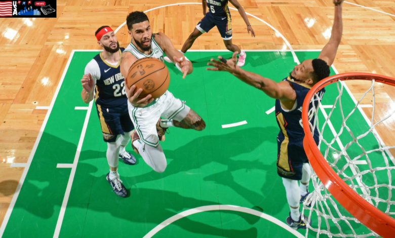 Boston celtics vs new orleans pelicans match player stats